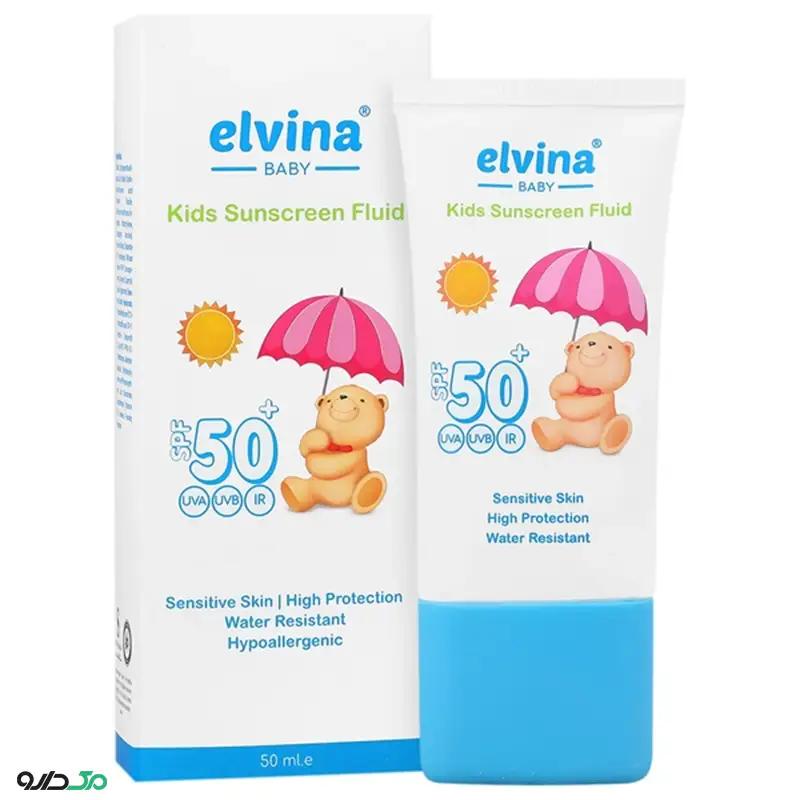 فلوئید ضد آفتاب کودک مینرال الوینا SPF50